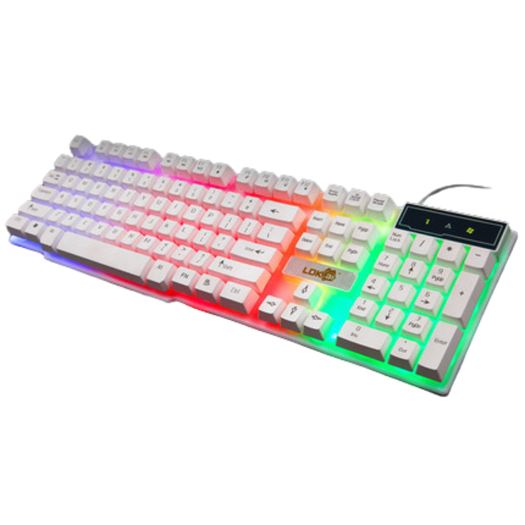 Glowing USB Cable Gaming Keyboard