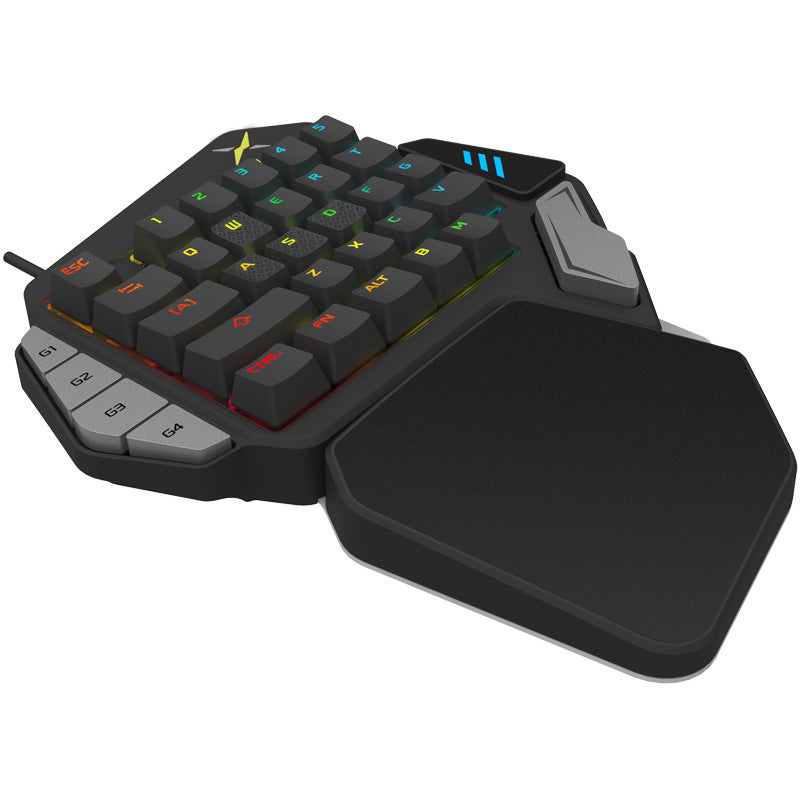 One-Handed Pro Gaming Keyboard