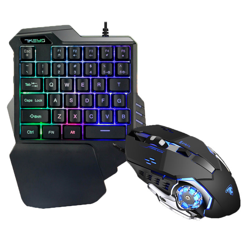 One Handed Mechanical Gaming Keypad