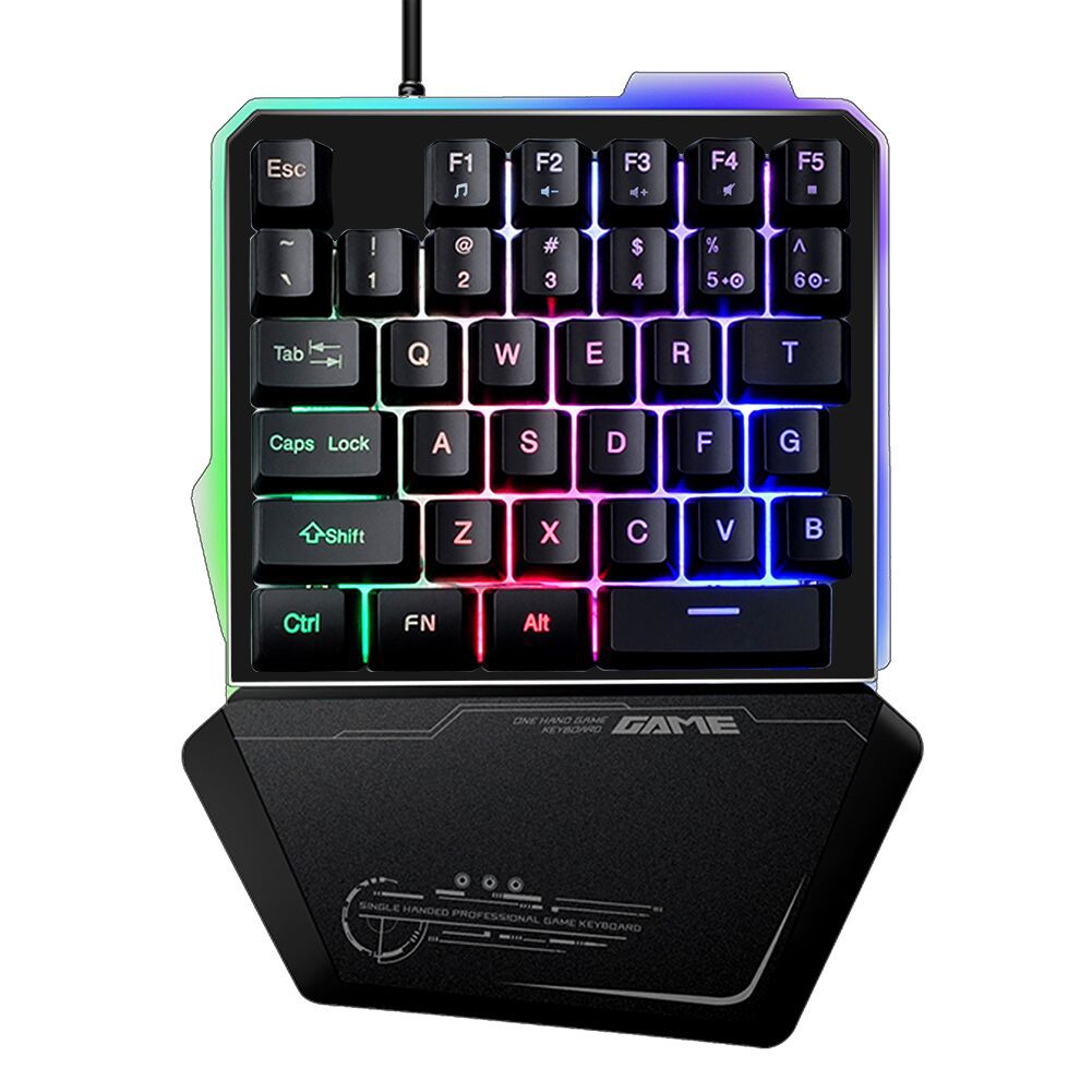 One Handed Mechanical Gaming Keypad